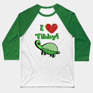 I Love Tibby! Baseball T-Shirt